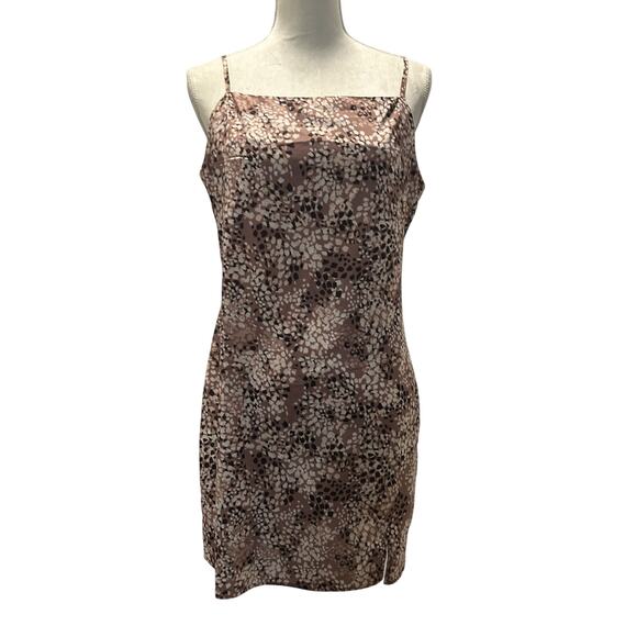 Sadie & Sage Dresses & Skirts - NWT Sadie & Sage Dusty Pink with Abstract Print Cocktail Slip Dress-Large